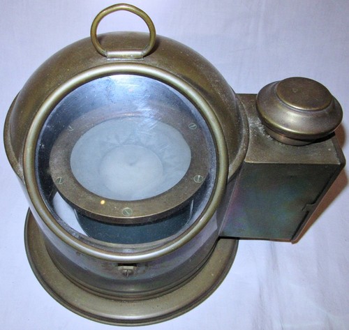 Antik schiffs kompass - antik, messing