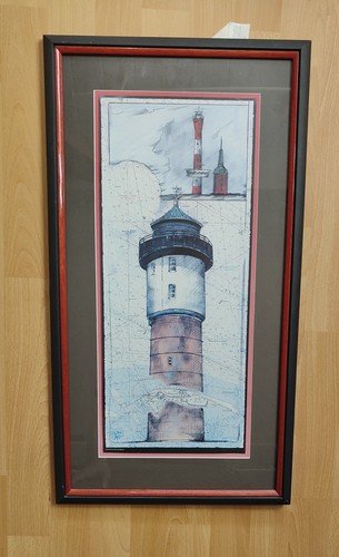 Maritimes kunstwerk rahmen - maritimes,