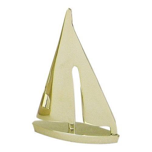 Segelyacht boot aus messing - boot,