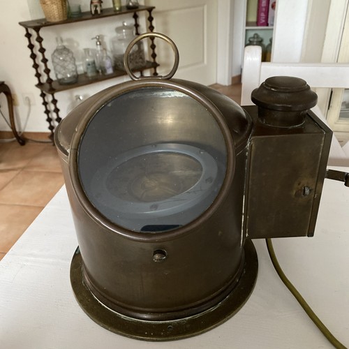 Sestrel brass binnacle - binnacle, ship