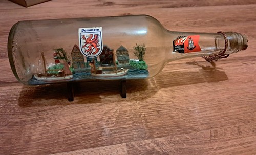 Buddelschiff glasflasche - buddelschiff, in