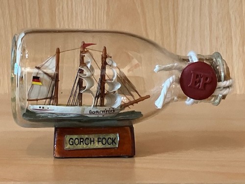 Buddelschiff gorch fock - buddelschiff,