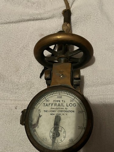 Taffrail log messgerät nautik - log,