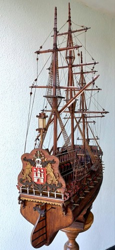 Segelschiff modell holz - modell,