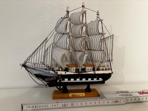 Segelschiff modell holz groß - segelschiff,