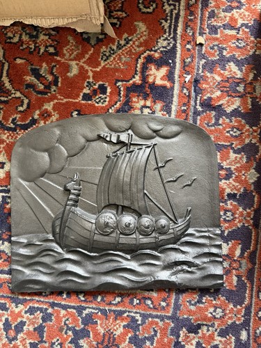 Wandrelief wikingerschiff - wandrelief,