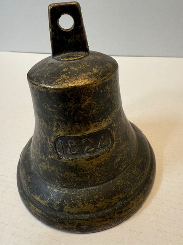 Antike schiffsglocke jahr - schiffsglocke, 1824