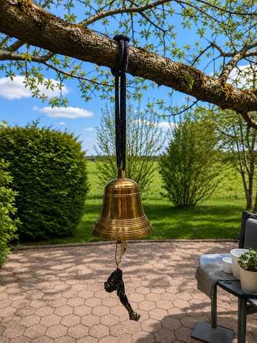 Schiffsglocke aus messing - aus,