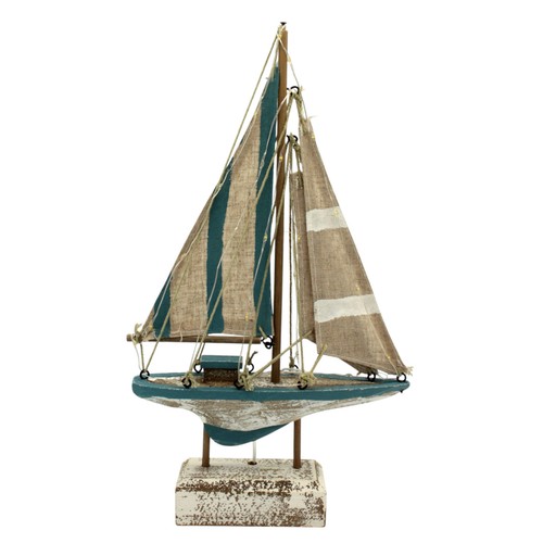 Segelboot 5 cm mit - x,