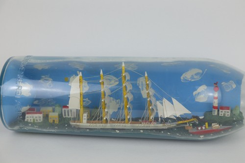 Buddelschiff pamir und odin - buddelschiff,