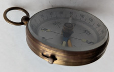 Taschenkompass vintage Messing