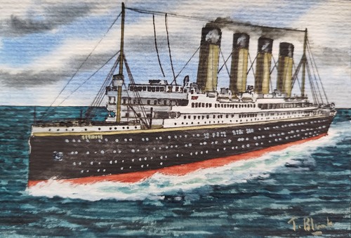 Original aquarell - original,
