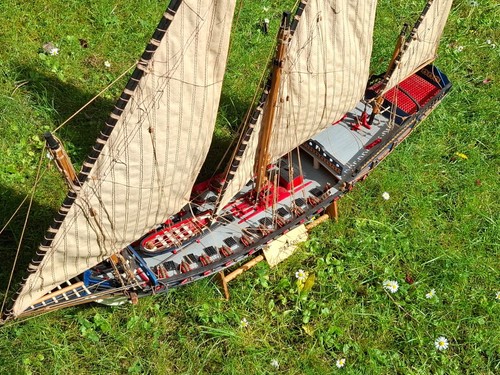 Historisches segelschiff - historisches, le