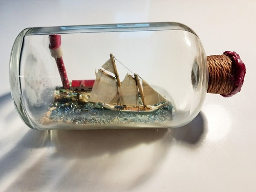 Buddelschiff schoner - buddelschiff,